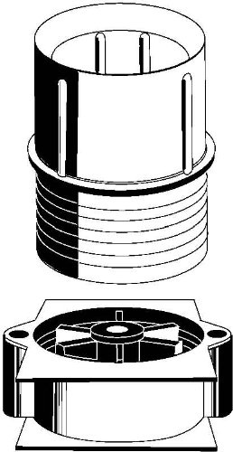 Kaiser Ellbogen Mundstück Terminal Wand 1201 – 02