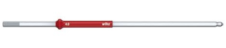 Wiha Wechselklinge Sechskant für Drehmoment-Schraubendreher mit Längsgriff (26060) 2,0 mm x 175 mm, 1,8 Nm
