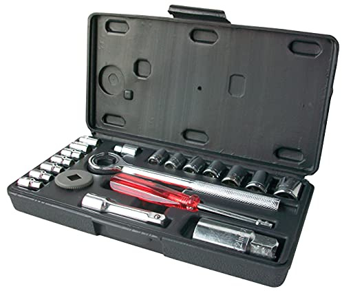 Werkzeyt Steckschlüssel-Satz, 1/4 Zoll und 3/8 Zoll, 20-teilig / B20795 Tools