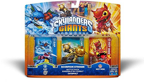 Skylanders GIANTS - Battle Pack 2: Zap, Hot Dog, Scorpion Striker Catapult (alle Systeme)