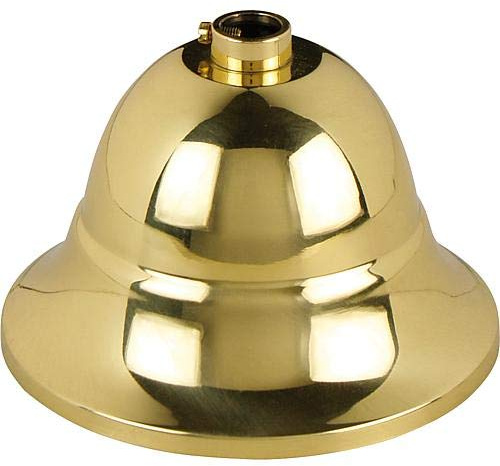 Leuchten Lampen Metall Tulpe Baldachin messing poliert