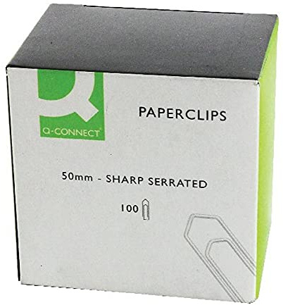 Q Connect 50 mm Giant No Tear Paperclip (Pack of 1000)