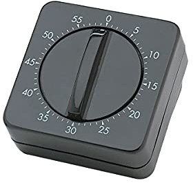 SIBEL Hairdressers mechanical timer - Black by Sibel