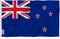 Anley Fly Breeze 3x5 Fuß New Zealand Flagge - Lebendige Farbe und UV-beständig - Canvas Header und doppelt genäht - New Zealander Kiwi National Flags Polyester mit Messingösen 3 X 5 Ft