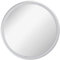 FACKELMANN LED Spiegel rund Ø 60 cm Mirrors/Wandspiegel mit umlaufender LED-Beleuchtung/Maße (B x H x T): ca. 80 x 80 x 3 cm/hochwertiger Badspiegel/moderner Badezimmerspiegel/Durchmesser 80 cm