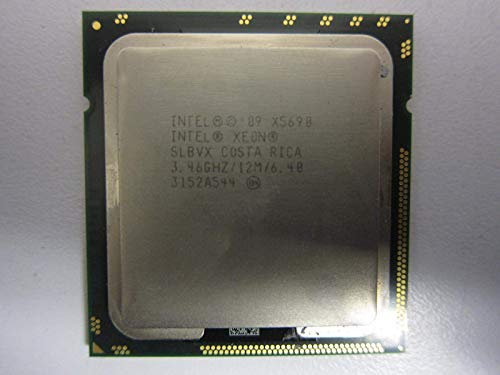 Intel Xeon X5690 processore Six Core 3.46 GHz 6.4 GT/s 12 MB Smart Cache lga-1366 130 W Slbvx (Certified Refurbished)