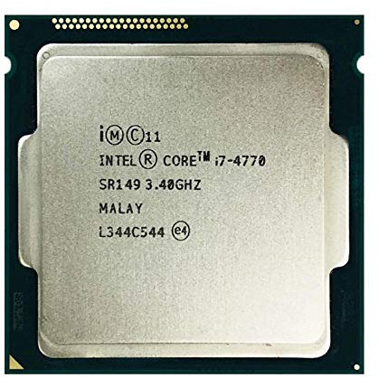 Processore Intel Core I7-4770 I7 4770 3,4 GHz Quad-Core CPU 8M 84W LGA 1150 testato al 100%