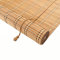 Natürliche Bambus-Rollo Raffrollo,Pavillon Patio Bambusjalousien Rollläden mit Haken,Sichtschutz Rollo für Fenster und Türen,für raumhohe Fenster/Restaurant/Korridor,Anpassbar (90x120cm/36x47in)