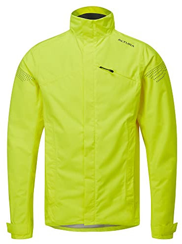 Altura Men's Nevis Nightvision Jacket, Yellow, M