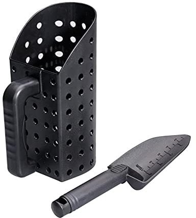 BuyWeek Set di Pale e Paletta per Sabbia per Metal Detector, Paletta per Sabbia e Accessori per Pale per Rilevamento di Metalli Strumento di Caccia al Tesoro