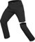 Hiauspor Wanderhose-Herren-Zip-Off-Outdoorhose-Sommer-Leicht-Trekkinghose-Atmungsaktiv-Schnell-Trockend-Funktionshose-Softshellhose-mit-5-Tiefe-Taschen (L, Schwarz)
