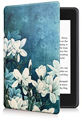 Lobwerk Hülle für Amazon Kindle Paperwhite 2021 11. Generation 6.8 Zoll Smart Cover Etui mit Standfunktion und Auto Sleep/Wake Funktion