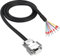 XMSJSIY Cavo adattatore connettore DB9, sostituzione del cavo di prolunga porta seriale D-SUB 9 pin RS232 con filo nudo 22AWG -1M (Femmina)