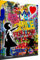 Magic Canvas Art - Bilder Pop Art Follow Your Dreams Leinwandbild 1- teilig Hochwertiger Kunstdruck modern Wandbilder Wanddekoration Design Wand Bild - B8163, Größe: 60 x 30 cm