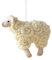 Kleine Schafe Anhänger Weihnachten Deko Anhänger Filz Schafe Weihnachtsanhänger Christbaum Deko Weihnachtsbaumschmuck (1 Stück)