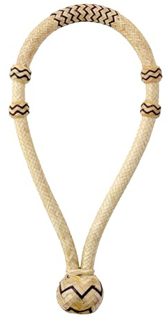 Bosal Pferdezaumzeug, handgeflochten, rohes Leder, beschichtet, handgefertigt, 1,6 cm dick, Rohleder, volle Größe