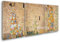 Giallobus - Große Gemälde im XXL-Format - Gustav Klimt - Abstrakte Kunst - Der Baum des Lebens - Leinwand - 308x140cm | 3pcs. x 100x140cm - Moderne Gemälde für zu Hause