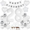 Luftballons 28. Weiß, 28 Geburtstag Deko Weiß, 28. Geburtstag Frau Mann Deko, 28 Geburtstag Weiß Luftballons, 28 Jahre Weiß Luftballon, 28 Jahre Party Deko Weiß, Ballon 28 Jahre Party Deko