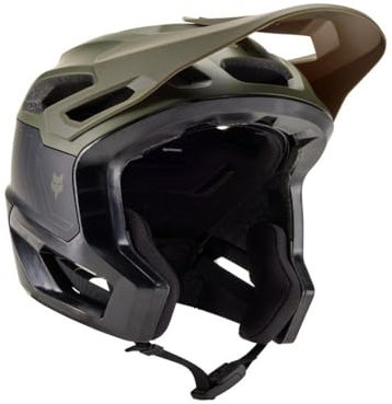 Fox Herren Dropframe Pro Runn Helm Helmet, Oliv, L