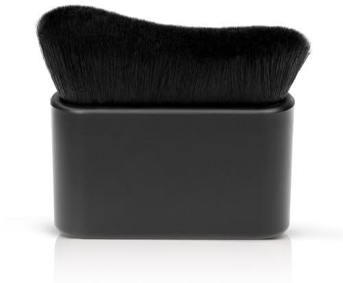 UNIMEIX Sunscreen Makeup Brush for Kids, Soft Synthetic Bristles, Black, 25g, 2.65 L x 0.87 W x 2.63 H