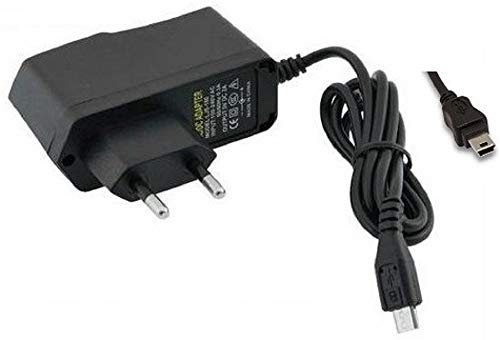 Cargador ESP Chargeur Secteur Bloc d'alimentation 5V Compatible avec Remplacement pour Garmin Nuvi Câble Adaptateur Prise Pièces de Rechange