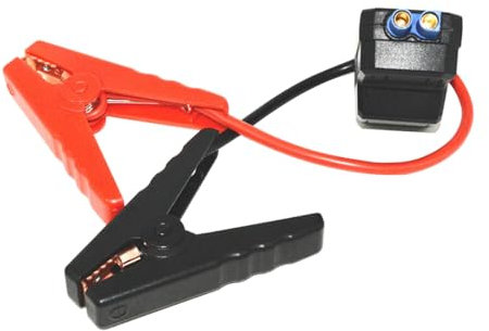 CGEAMDY EC-5 Ersatz-Starthilfekabel, Tragbare Starthilfe-Clips EC5 Ersatz-Starthilfekabel Krokodilklemme, Automotive Notfall Booster Klemme Kabel Ersatz Krokodilklemme