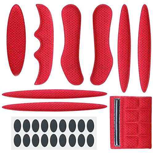 Monozoz Helmets Padding - Ventilated Soft Helmets Inner Pads - Breathable Helmets Liner Pad Kit, Helmets Lining Accessories For Bikes Motorcycles