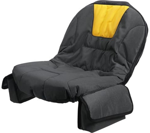 CIYODO Sitzbezug Für Traktorsitz Rasenmäher-sitzbezug Aus Oxford-stoff Traktor-sitzschutz Mit Seitlichen Aufbewahrungs Taschen Und Strapazierfähig