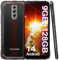 DOOGEE Blade10 Rugged Smartphone 2024, 10.7mm Ultra-thin Rugged Phone Android 14, 128GB ROM/2TB TF, 90Hz 6.56’’ HD+, 3 Card Slots, 4G Dual SIM IP68 Waterproof Phone, 16MP, Face Unlock/OTG, Black