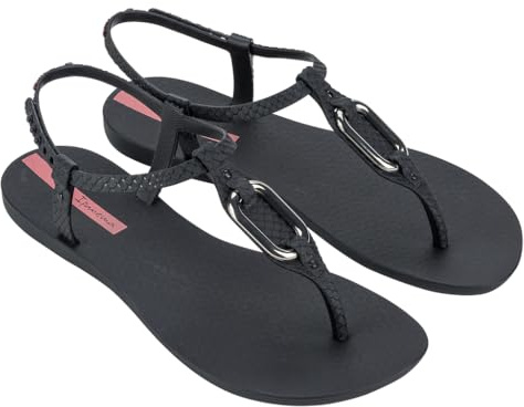 Ipanema Class Linea Fem Damen-Sandalen, Schwarz, 39 EU