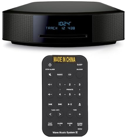Ersatzfernbedienung für Wave Music System IV Wireless-Lautsprecher-Fernbedienung. Ersetzte Fernbedienung für Wave Music System IV Heimkino