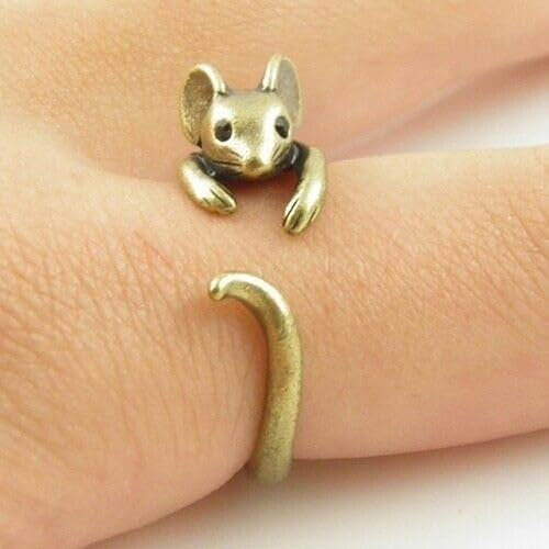 925 Silber süße Katze Kätzchen verstellbare Ringe für Frauen Party Band Punk Schmuck Geschenke-verstellbar-#4