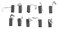 Lot de 10 balais de charbon pour marteau perforateur Bosch GBH2-26/2-20/2-22/2-23/2-24/2-26/2-28 3-28DRE GBH2-22 GBH2-23 GBH2-26