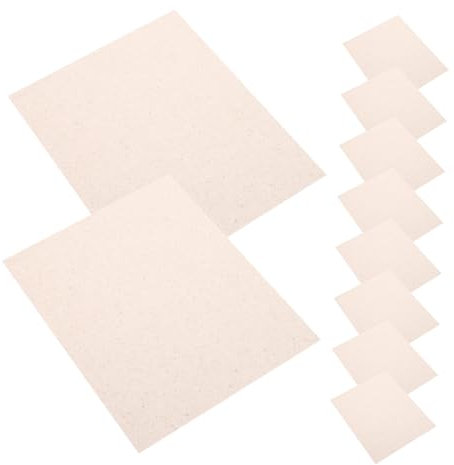 Hemobllo 10 Piezas Accesorios microondas Accesorios para horno de microondas tablero de mica Reemplazo de piezas de microondas papel de mica