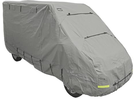 Campout Housse de Protection pour Fiat Ducato - 615 x 210 x 227 cm - Housse de Protection pour Caravane - Housses pour Camping-Cars - Imperméable - Sac de Rangement Inclus