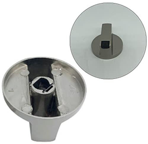 Yosoo Boutons de Poêle de 8 Pcs, Remplacement l'interrupteur Gamme Gaz Métallique 6 Mm pour la Table Cuisson Cuisine, Facile à Utiliser et à Utiliser