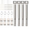 Lot de 4 brûleurs réglables en acier inoxydable pour barbecue Outback pour ENDERS et Campingaz, barbecue à gaz de rechange réglable de 30,5 cm à 44,5 cm