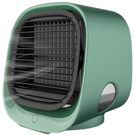 Aira Breeze Luftkühler, 2025 Neu Aira Breeze Klimagerät, Tischventilator Mit Wasserkühlung, Klimaanlage Ohne Abluftschlauch, Multi-Winkel-Windrichtung Einstellung (Grün)