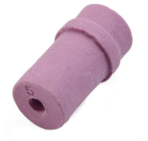 babominimer Sandblaster Ceramic Nozzle Tip Set, 10pcs Long Lasting Air Siphon Sand Blasting Tips for 4.5mm-7mm Bore, Replacement Parts for Machinery and Industrial Equipment S(5mm)