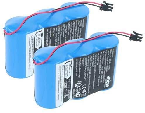 vhbw 2X Batterie kompatibel mit ABB IRB 4400 M2000A, 4400 M2004, 4400 M2000, 6600, 6400 M99 Industrieroboter (17000 mAh, 10,8 V, Li-SOCl2)