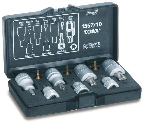 Hazet 1557/10 TORX Einsatz-Satz, other