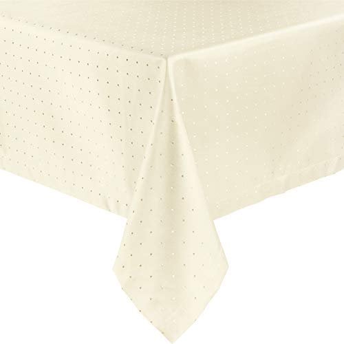 Curt Bauer Tischdecke Petito fleckabweisend Sekt Größe 130x170 cm