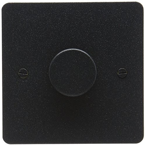 MK Edge K14521LBK 40W - 300W 1G Single 2-Way Dimmer - Lustrous Black