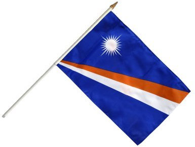 Digni® Drapeau Îles Marshall sur hampe