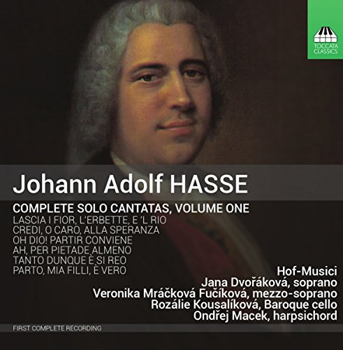 Hasse, 'Complete Solo Cantatas, Volume 1'