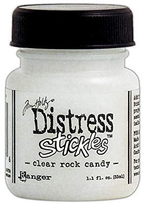 Tim Holtz TDR35879 Ranger 3 oz Distress Stickles, Clear Rock Candy, Multi Coloured - Packaging May Vary