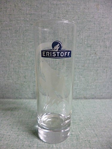 ieauxtresors 6 Verres Tubes eristoff tête de Loup Vodka