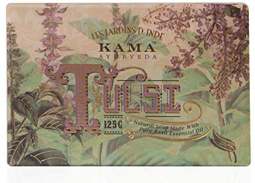 Kama Ayurveda Natural Tulsi Soap, 125g