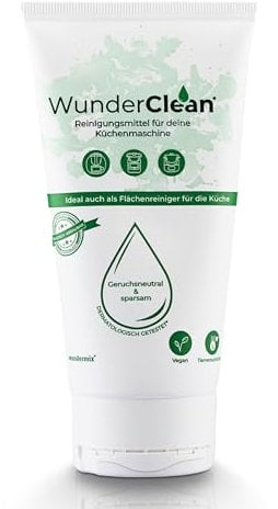Wundermix – WunderClean Reiniger (150g) • Ökologisches Reinigungsmittel in der Tube • Vegan & ohne Tierversuche • Nachhaltiges Putzmittel • Ideal für Küche & Thermomix Reinigung