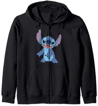 Disney Lilo & Stitch Simple Stitch Stance Felpa con Cappuccio